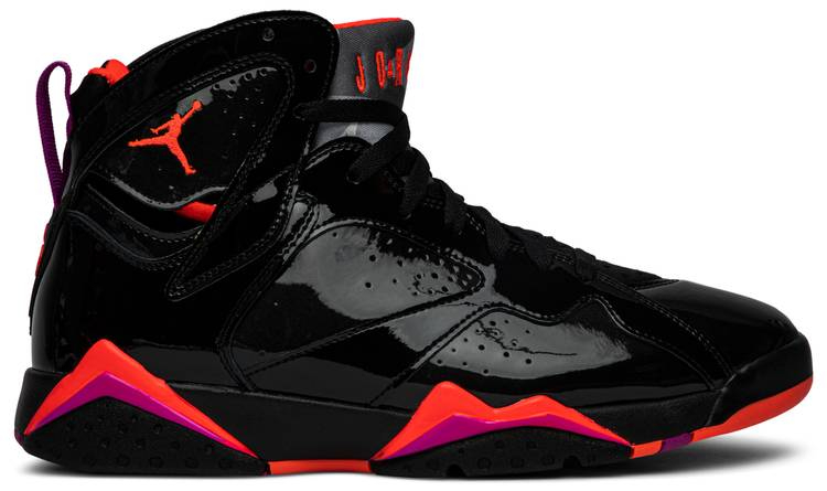 Wmns Air Jordan 7 Retro Black Gloss 313358-006